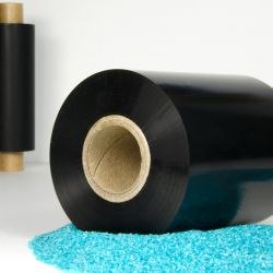 Ruban Armor Cire/Résine APR couleur Bleu 110mmx180m Encrage Intérieur