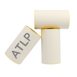Etiquettes adhésives thermique 100x150mm mandrin 25mm Ø68mm rouleau de 100 étiquettes