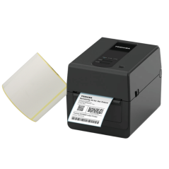 Etikettendrucker-Paket Versand | Toshiba BV420D + 475 Etiketten 10×15